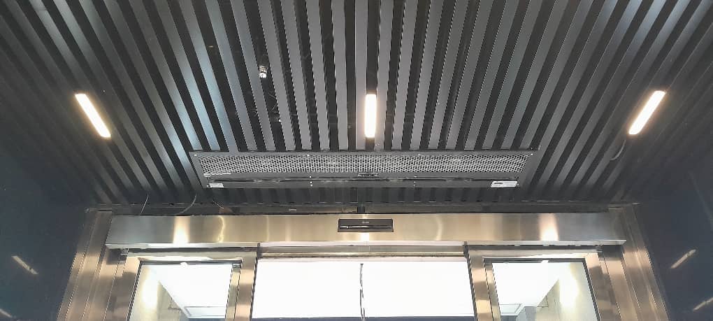 پرده هوا سقف کاذب